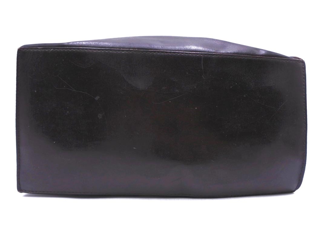 FURLA Furla кожа большая сумка Brown ## * fjb4 женский 