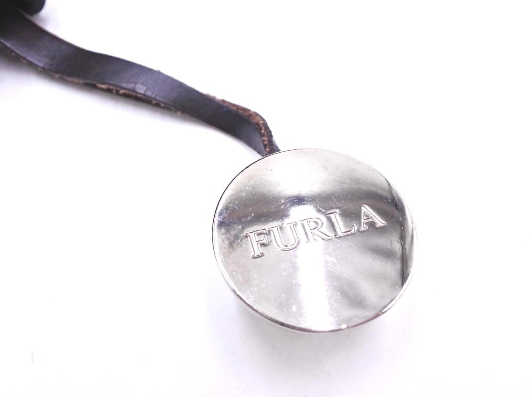 FURLA Furla кожа большая сумка Brown ## * fjb4 женский 