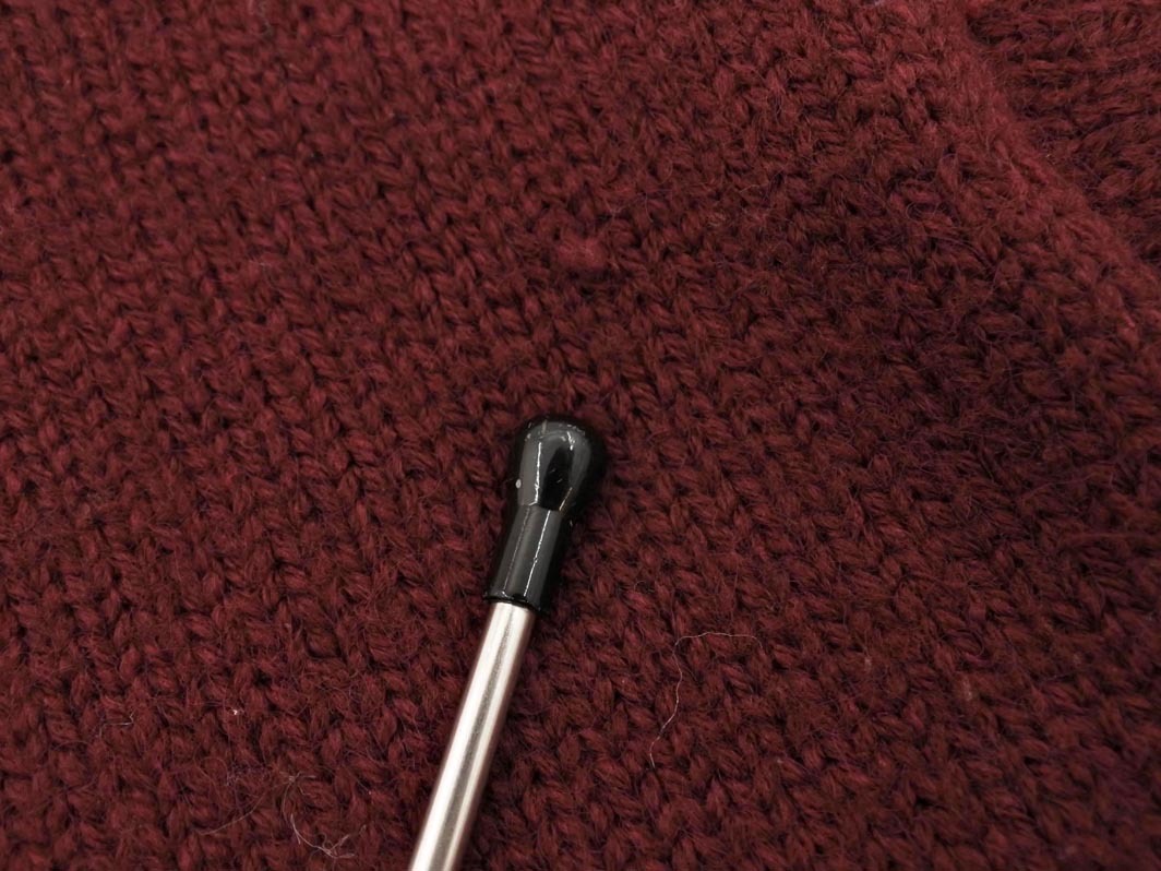 AZUL BY MOUSSY アズールバイマウジー オーバーサイズ ニット セーター sizeM/ボルドー ◇■ ☆ fjb4 レディース_画像5