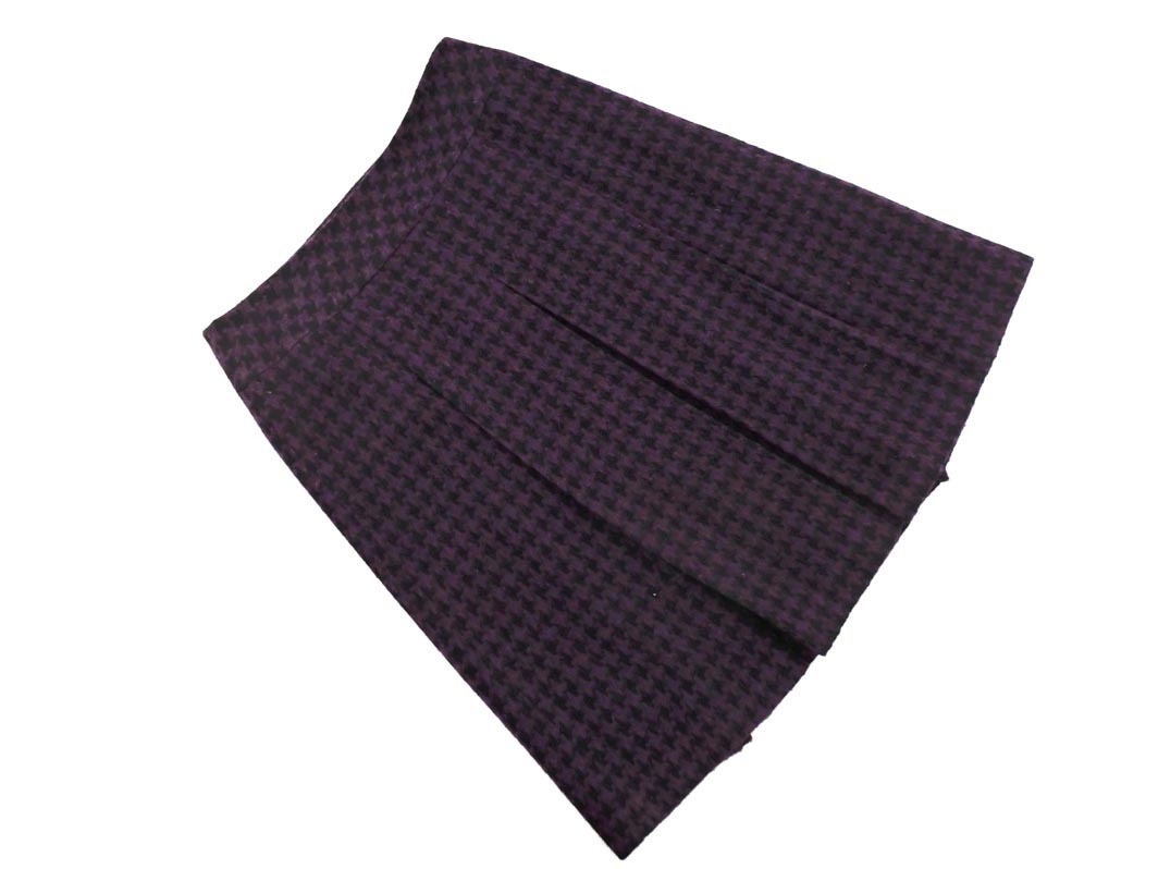 UNTITLED Untitled шерсть . юбка в складку size2/ фиолетовый x чёрный *# * fjb4 женский UNTITLED Untitled шерсть . юбка в складку size2/ фиолетовый x чёрный *# * fjb4 женский