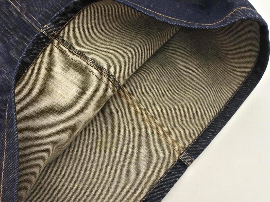 X-girl X-girl кнопка fly Denim юбка size2/ синий ## * fjb5 женский