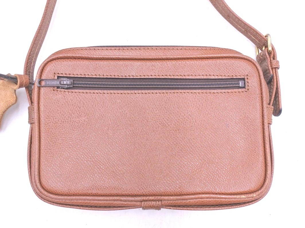 renoma レノマ 本革 レザー ショルダー バッグ 茶 ■■ ☆ fjb5 レディース_画像3