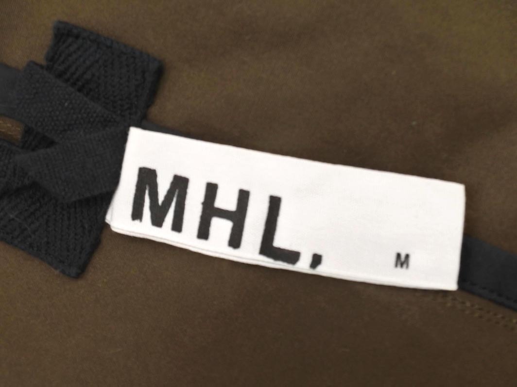 MHL エムエイチエル マーガレットハウエル ワックス加工 ジャケット sizeM/カーキ ◇■ ☆ fjb5 メンズ_画像6