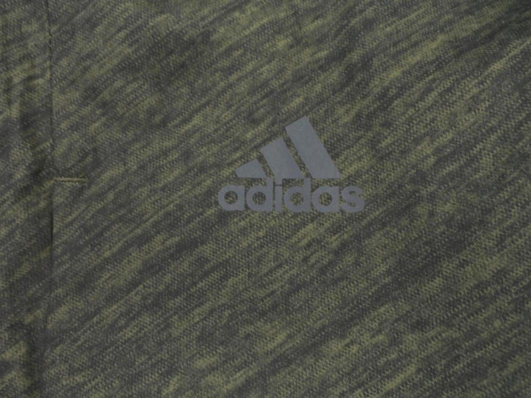 adidas アディダス 2WAY ジャケット sizeL/黒ｘ緑 ◇■ ☆ fjb4 メンズ_画像6