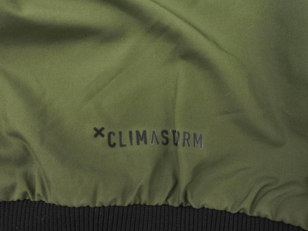 adidas アディダス 2WAY ジャケット sizeL/黒ｘ緑 ◇■ ☆ fjb4 メンズ_画像9