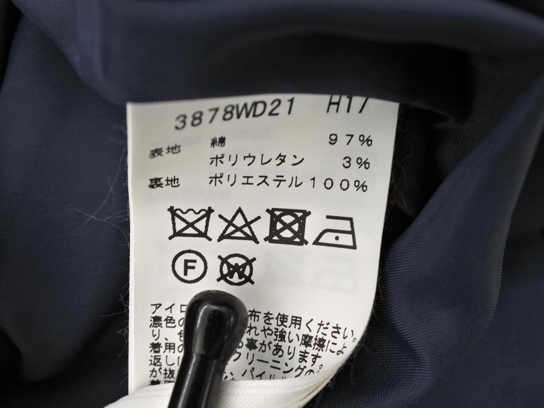 To b by agnes b トゥービーバイアニエスベー リボン 付き ジャンパー スカート size38/紺 ◇■ ☆ fjb5 レディース_画像5