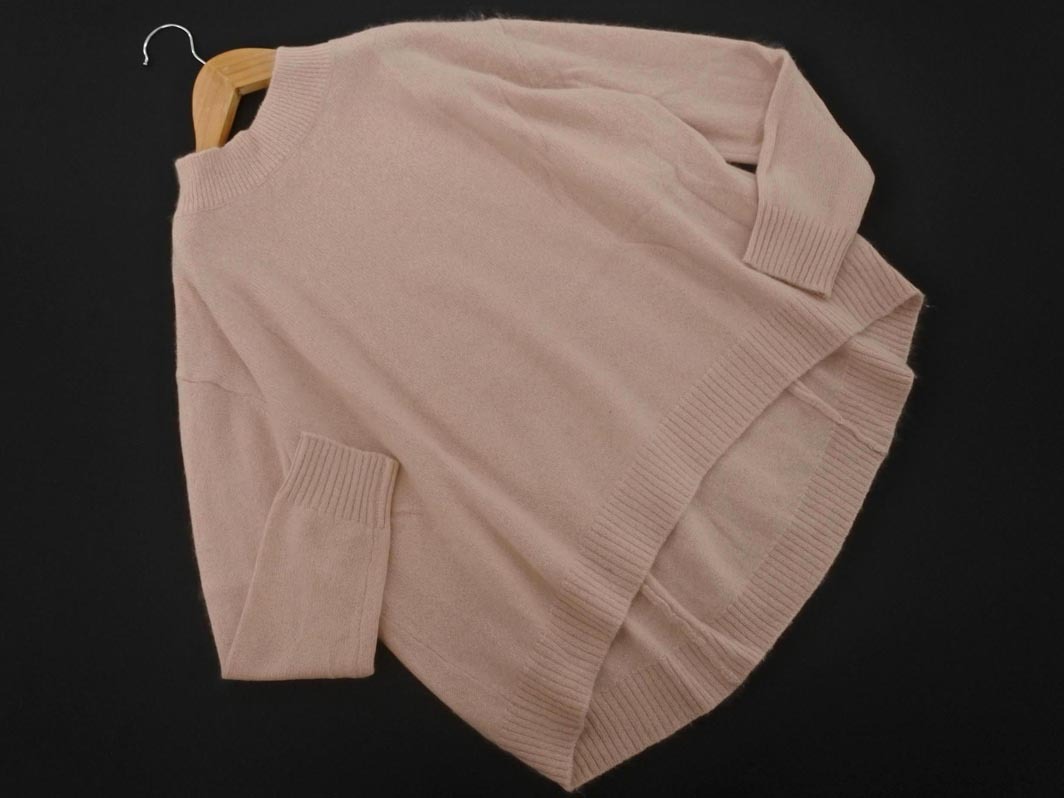 Spick & Span Spick & Span Anne gola.mok шея вязаный свитер розовый *# * fjb5 женский 