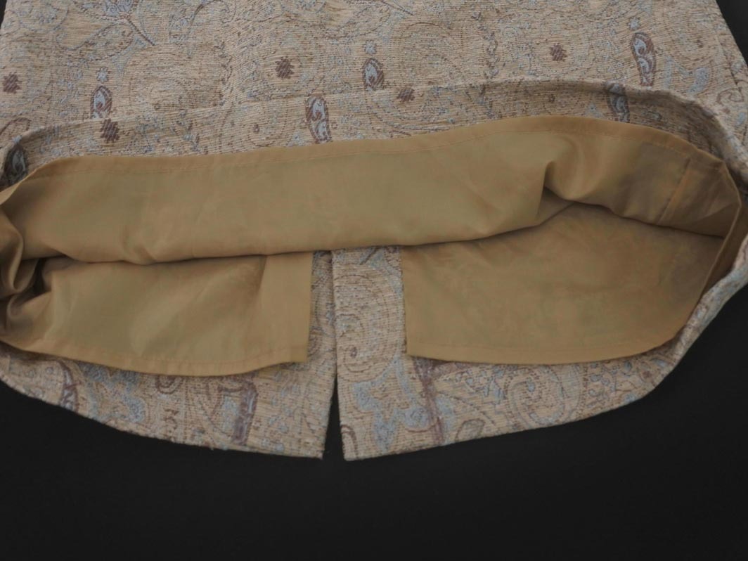 AG by aquagirl エージーバイアクアガール ジャガード スカート sizeM/ベージュ ◇■ ☆ fjb5 レディース_画像2