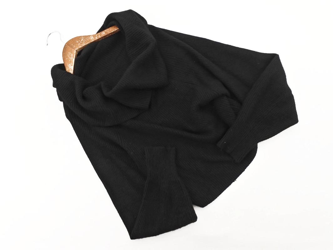 snidel スナイデル オフショルダー ニット セーター size1/黒 ◇■ ☆ fjb7 レディース_画像1