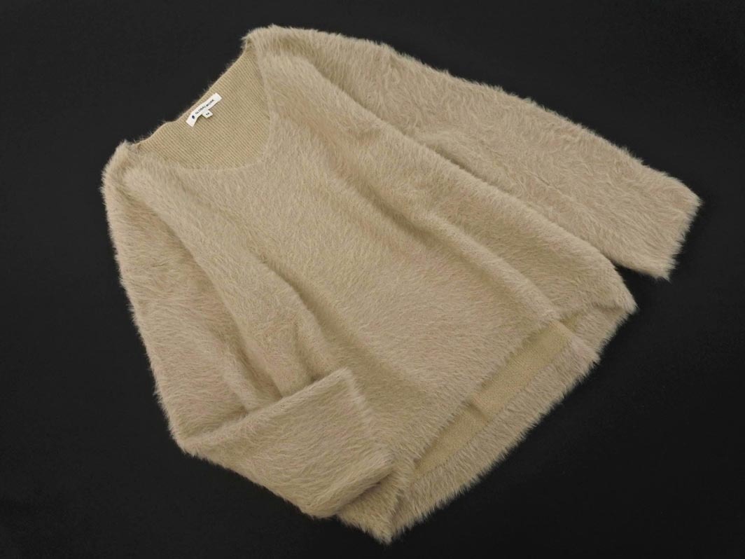 GLOBAL WORK グローバルワーク シャギー ニット セーター sizeM/ベージュ ◇■ ☆ fjb7 レディース_画像1