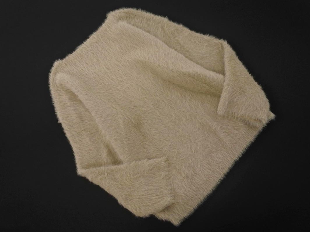 GLOBAL WORK グローバルワーク シャギー ニット セーター sizeM/ベージュ ◇■ ☆ fjb7 レディース_画像5