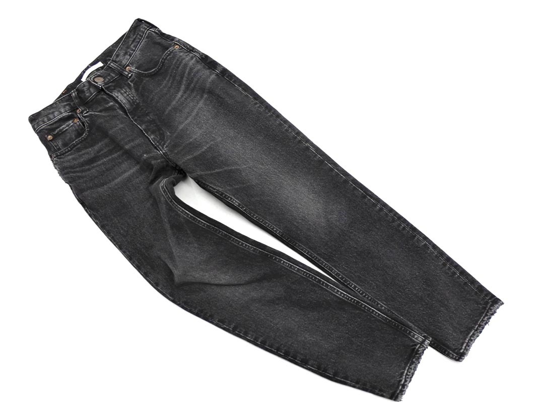 MOUSSY マウジー デニムパンツ size25/黒 ■■ ☆ fjb6 レディース