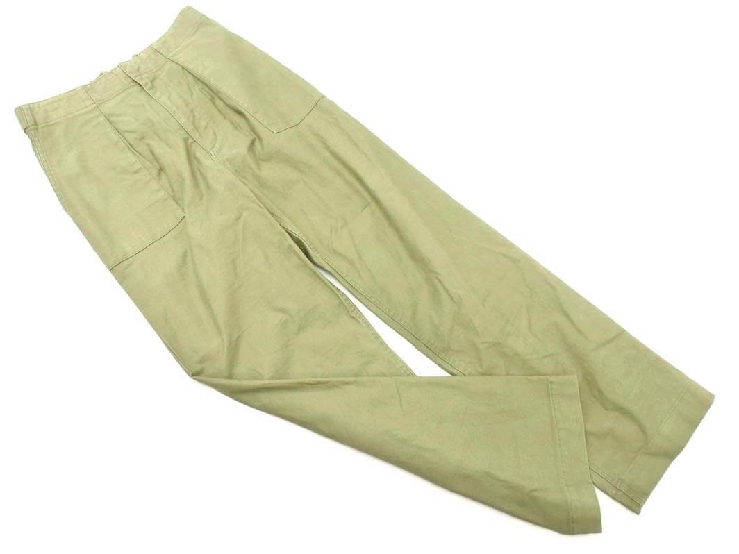 Spick & Span スピック＆スパン ベイカー パンツ size38/カーキ ■■ ☆ fjb7 レディース