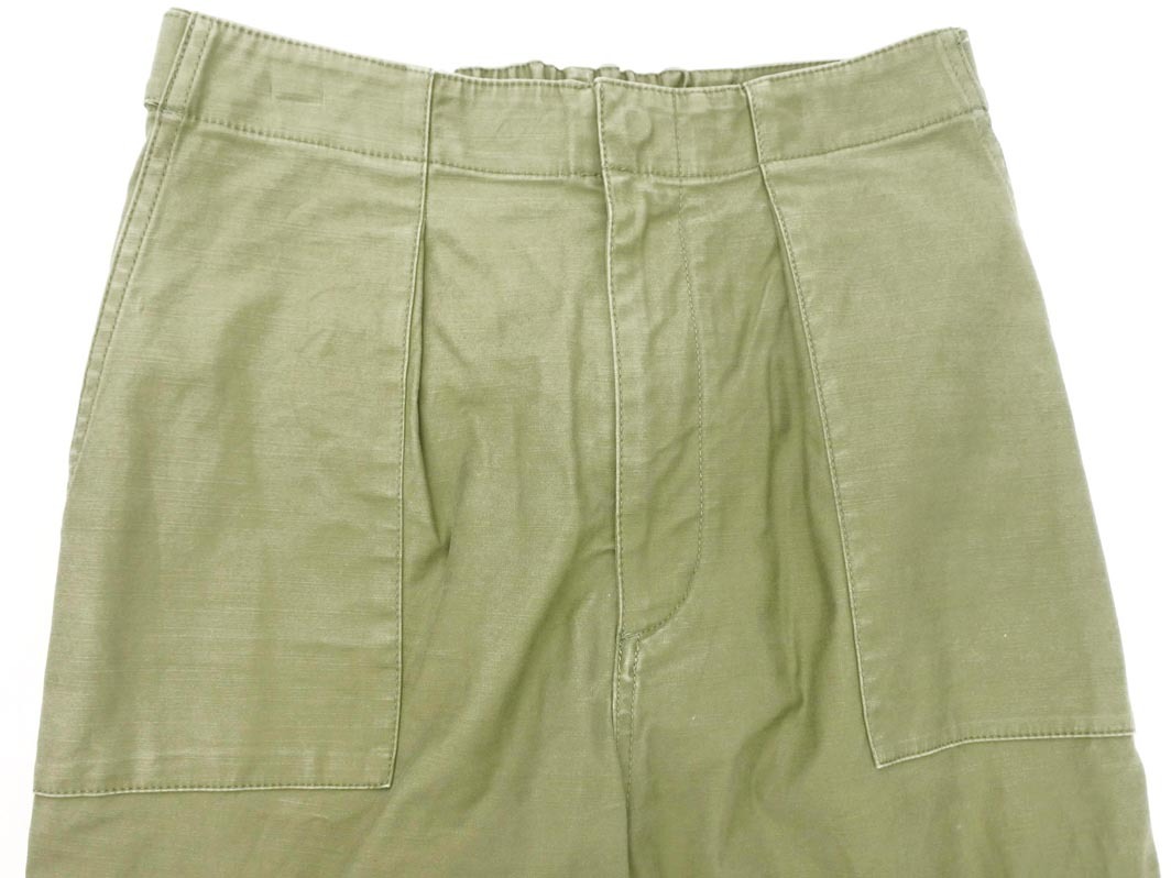 Spick & Span スピック＆スパン ベイカー パンツ size38/カーキ ■■ ☆ fjb7 レディース