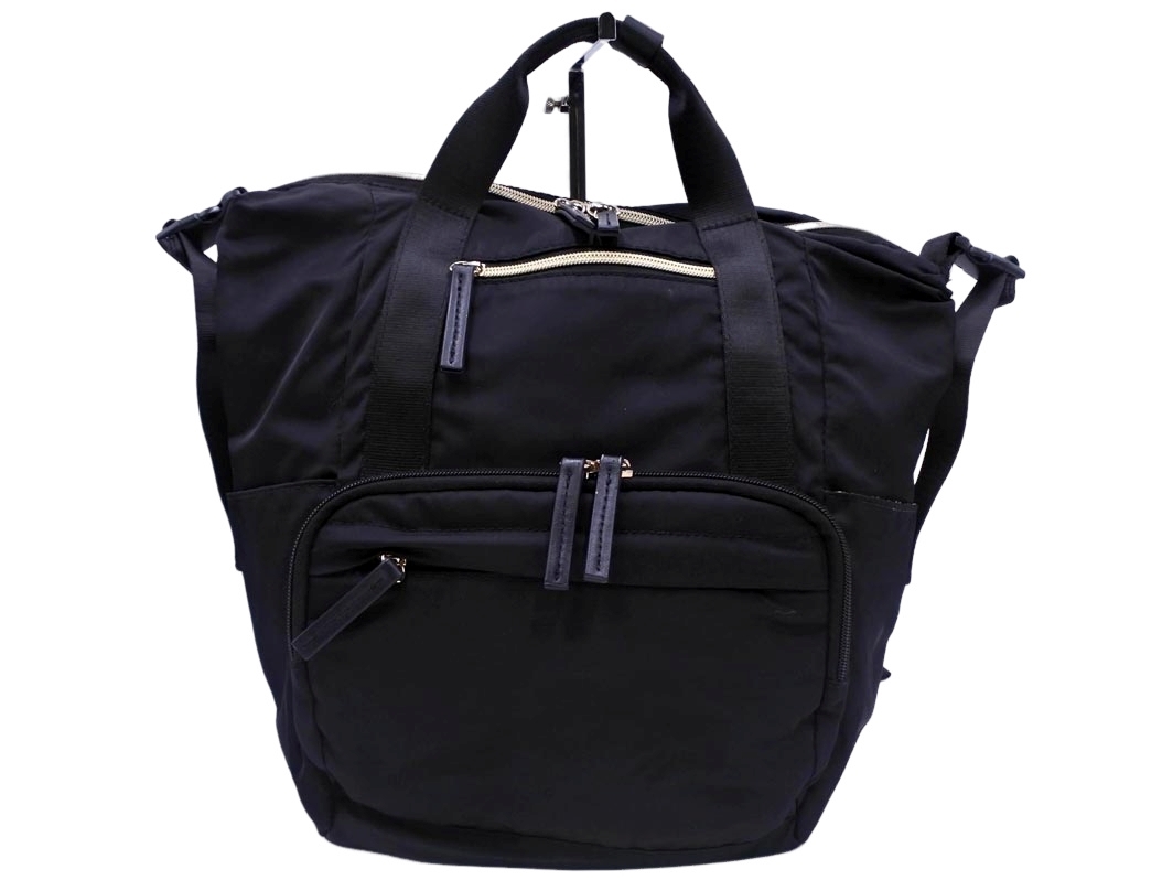 Afternoon Tea アフタヌーンティー リュック デイパック バッグ 黒 ■■ ☆ fjb6 レディースの画像1