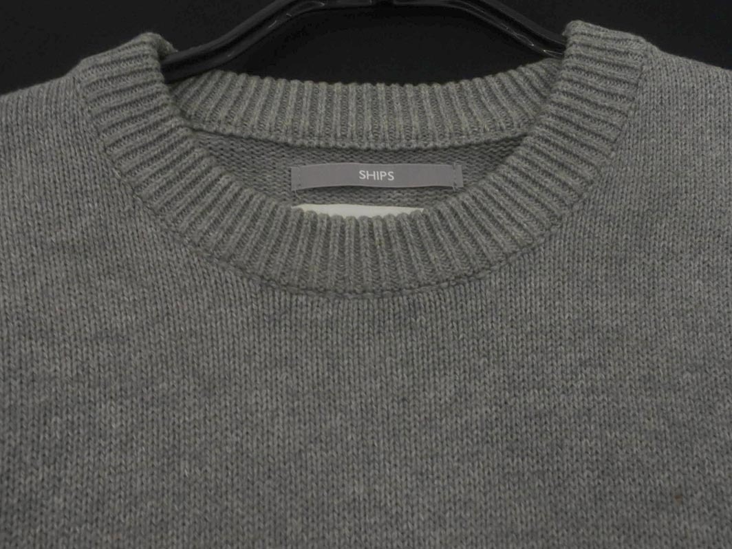 SHIPS シップス THE BEATLES ニット セーター sizeS/グレー ◇■ ☆ fjb7 メンズ