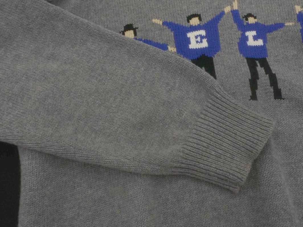 SHIPS シップス THE BEATLES ニット セーター sizeS/グレー ◇■ ☆ fjb7 メンズ