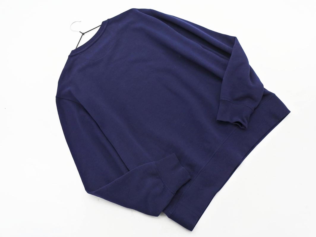 POLO RALPH LAUREN ポロ ラルフローレン ポロベア ゴルファー スウェット sizeL/紺 ◇■◎ ☆ fjb6 メンズ