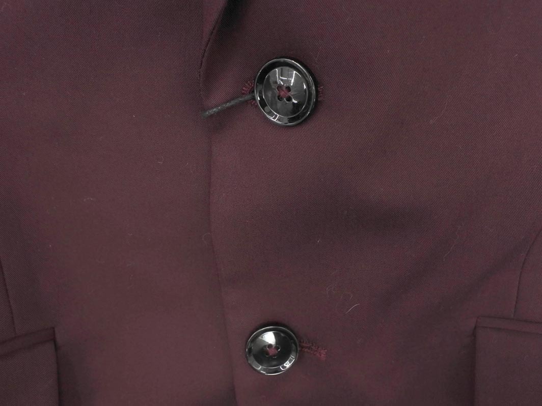 新品 ZARA ザラ テーラード ジャケット size44/えんじ ◇■ ☆ fjb7 レディース_画像6