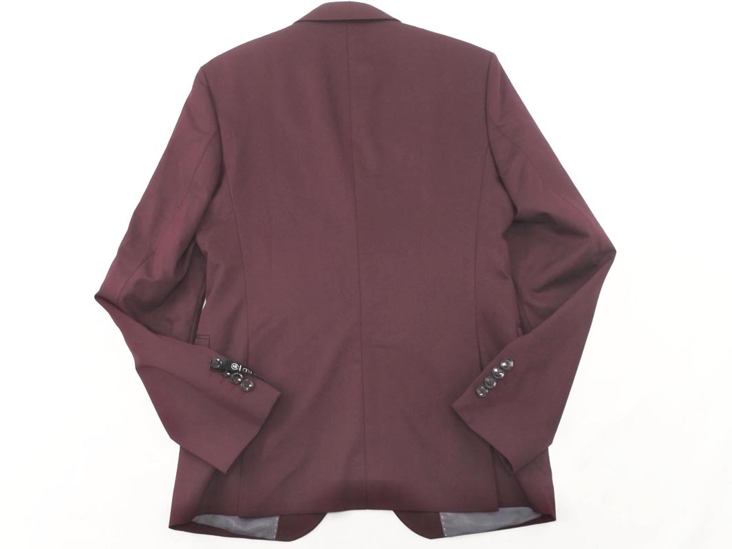 新品 ZARA ザラ テーラード ジャケット size44/えんじ ◇■ ☆ fjb7 レディース_画像7