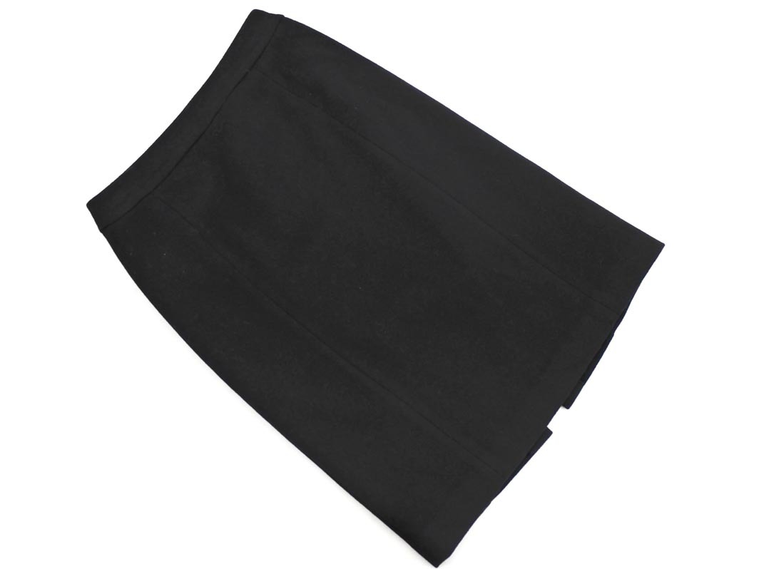 INED イネド ウール混 タイト スカート size11/黒 ◇■ ☆ fjb7 レディース