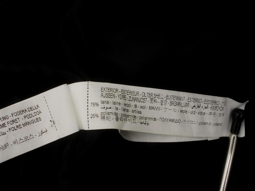 ZARA ザラ ウール混 フェイクファー 付き コート sizeXS/ベージュ ◇■ ☆ fjb6 レディース_画像7