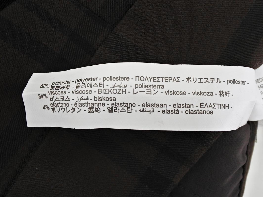 新品 ZARA ザラ チェック パンツ sizeL/茶 ◇■ ☆ fjb6 メンズ_画像5