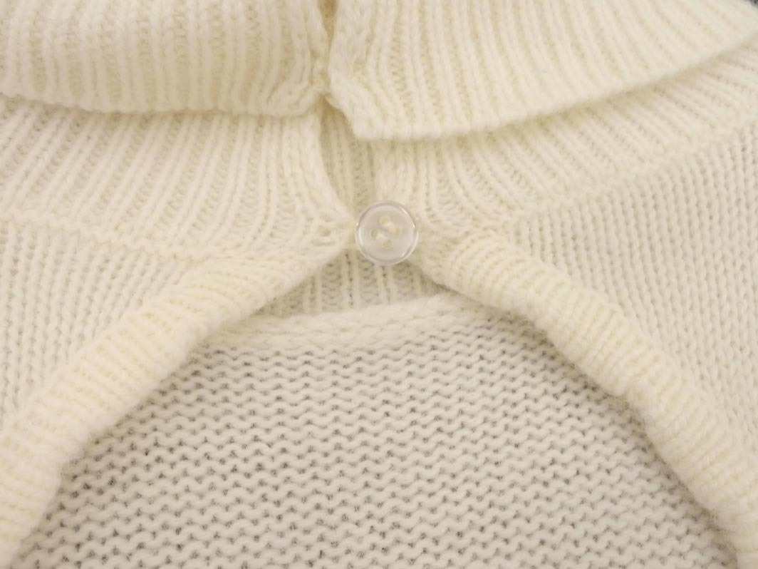 Spick & Span スピック＆スパン ウール混 バックオープン オールインワン オフホワイト ◇■ ☆ fjb6 レディース_画像8