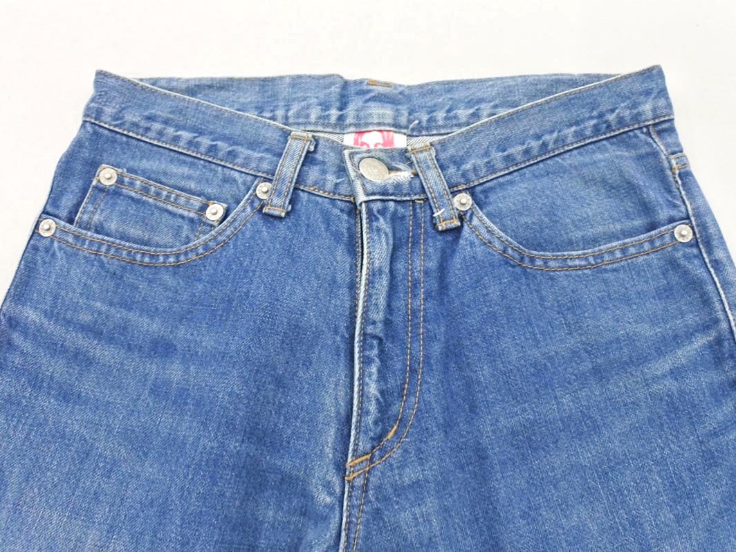 X-girl X-girl USED обработка кромка Zip Denim брюки синий ## * fjc0 женский