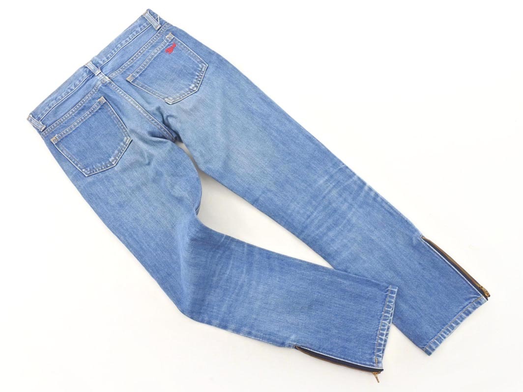 X-girl X-girl USED обработка кромка Zip Denim брюки синий ## * fjc0 женский