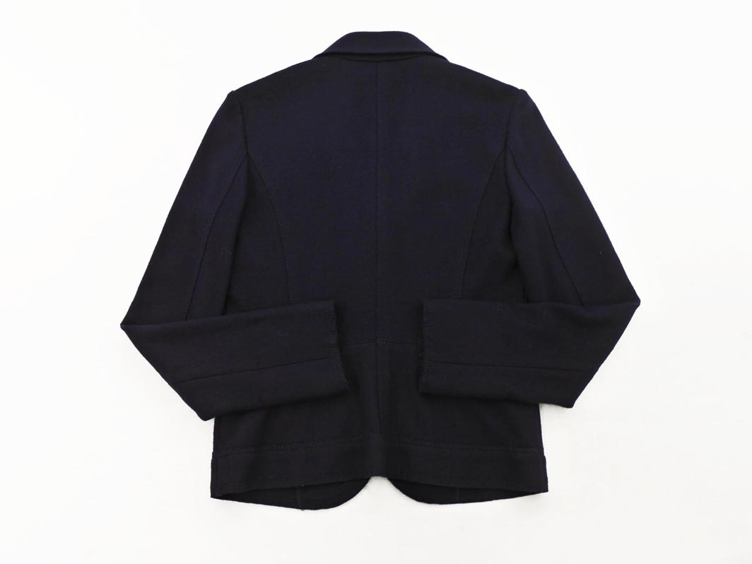 KUMIKYOKU 組曲 ウール100% テーラード ジャケット size3/紺 ◇■ ☆ fjc0 レディース_画像5