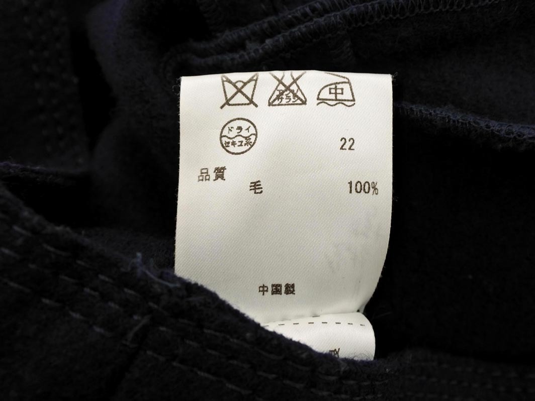 KUMIKYOKU 組曲 ウール100% テーラード ジャケット size3/紺 ◇■ ☆ fjc0 レディース_画像6