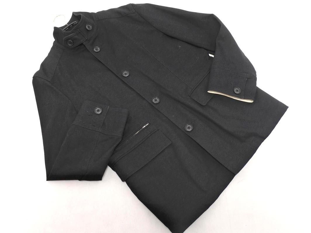 23区 HOMME ライナー 付き スタンドカラー ジャケット size48/黒 ◇■ ☆ fjc0 メンズ_画像1