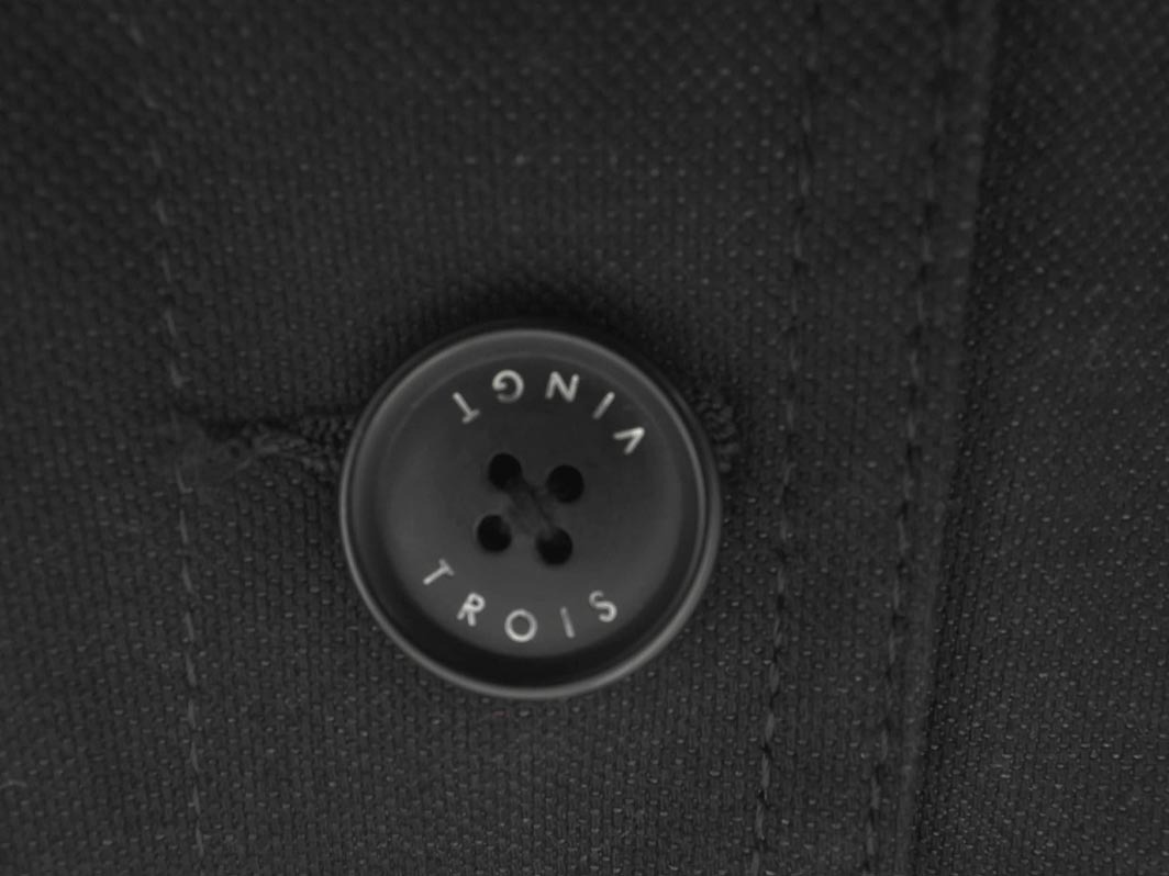 23区 HOMME ライナー 付き スタンドカラー ジャケット size48/黒 ◇■ ☆ fjc0 メンズ_画像7