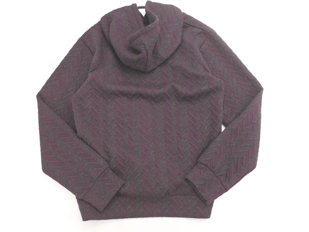 新品 MICHEL KLEIN HOMME ミッシェルクラン オム プルオーバー パーカー size46/紫 ◇■ ☆ fjc0 メンズ_画像4