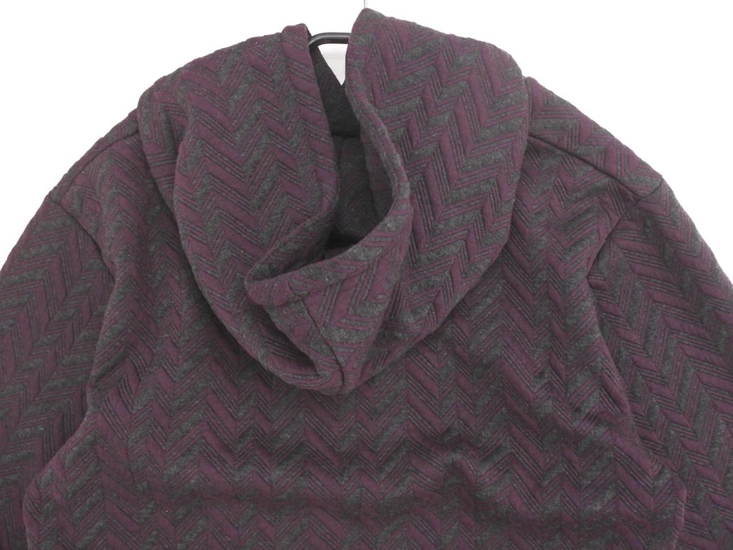 新品 MICHEL KLEIN HOMME ミッシェルクラン オム プルオーバー パーカー size46/紫 ◇■ ☆ fjc0 メンズ_画像5