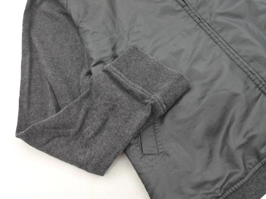 BURBERRY バーバリー BLACK LABEL ブラックレーベル 素材切替 ジャケット size2/グレー ◇■ ☆ fjc0 メンズ_画像2