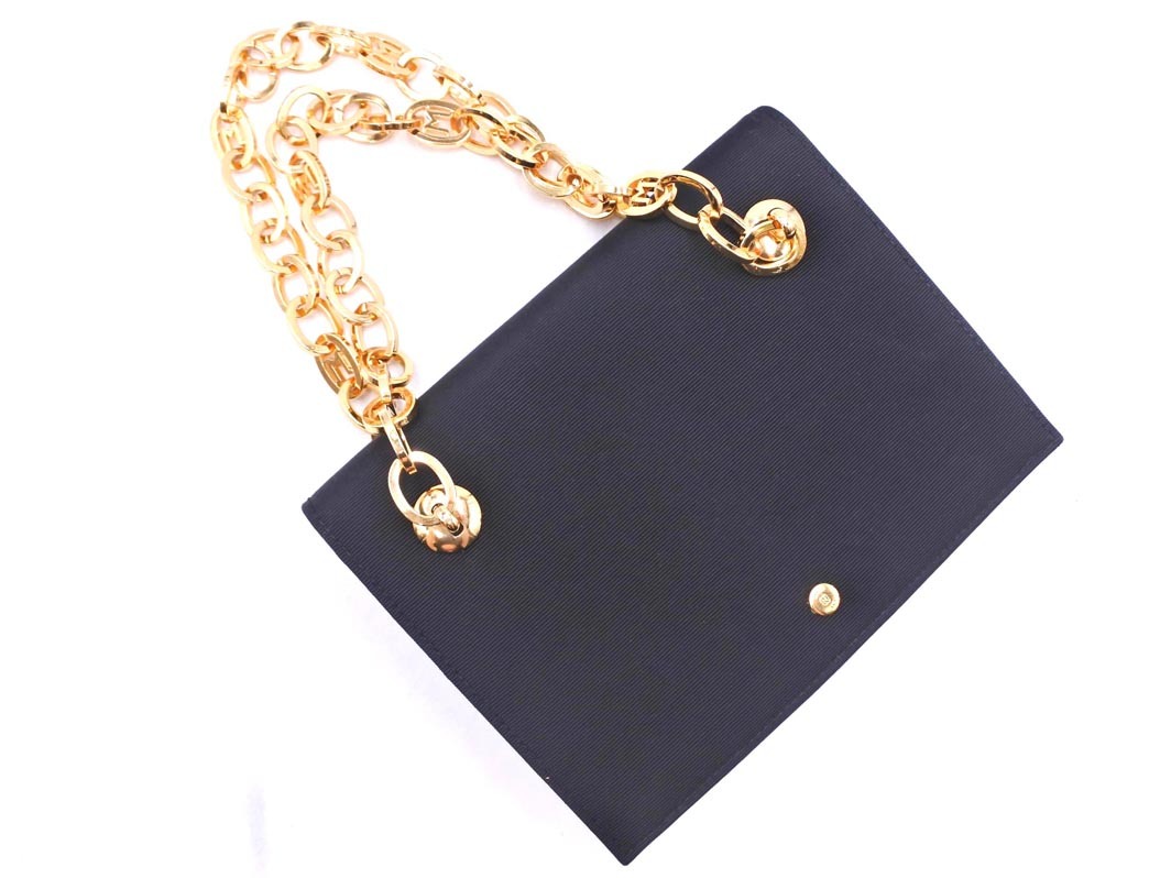 BRUNO MAGLI Bruno Magli цепь ручная сумочка чёрный ## * fjc0 женский 