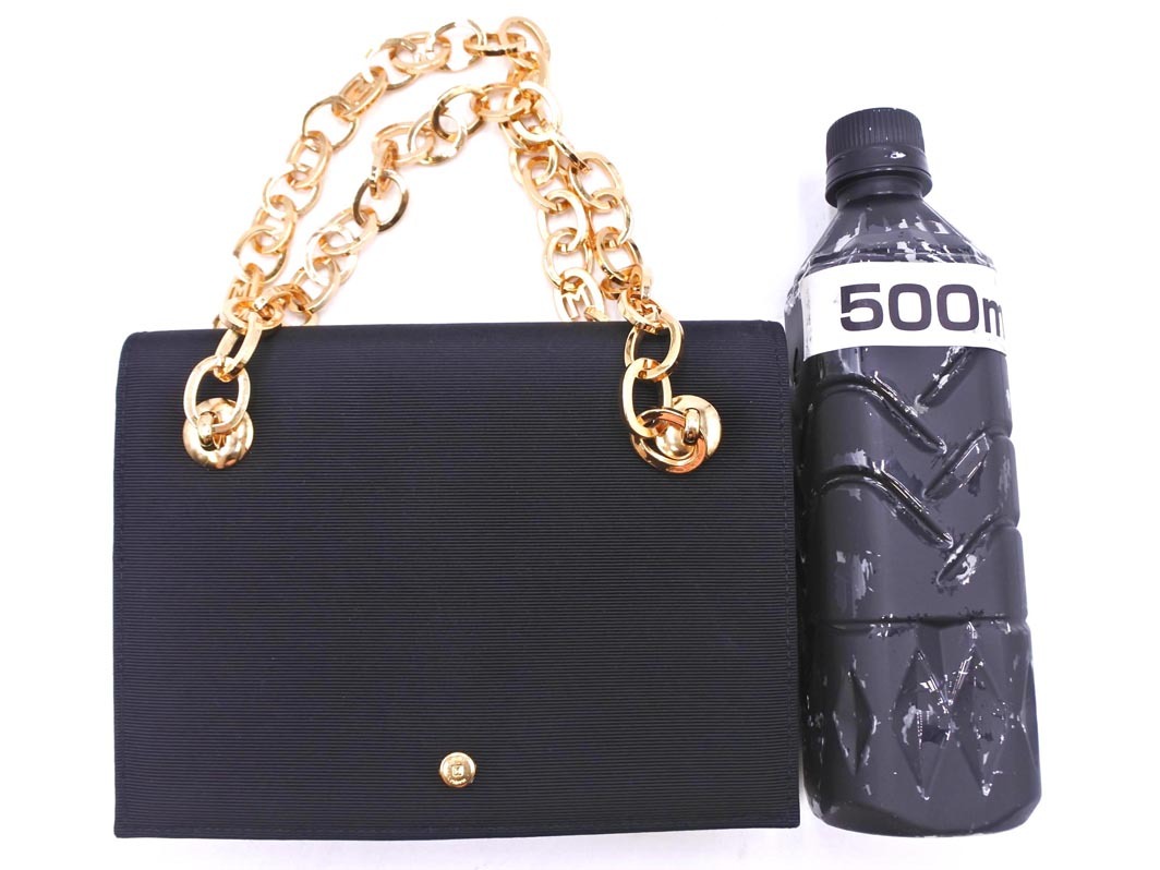 BRUNO MAGLI Bruno Magli цепь ручная сумочка чёрный ## * fjc0 женский 