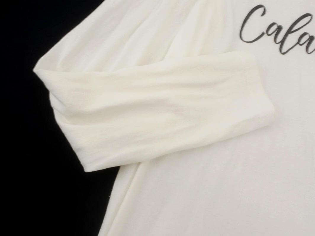 кошка pohs OK AZUL BY MOUSSY azur bai Moussy V шея принт cut and sewn sizeM/ белый #* * fcc5 женский