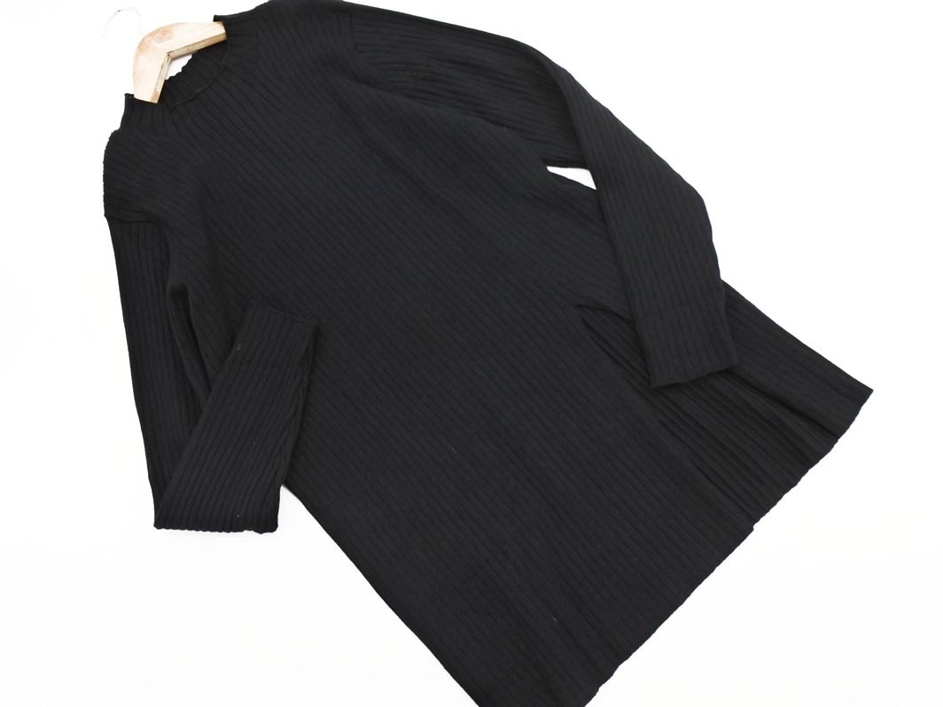Rope Picnic ロペピクニック チュニック ニット セーター size38/黒 ◇■ ☆ fjc1 レディース_画像1