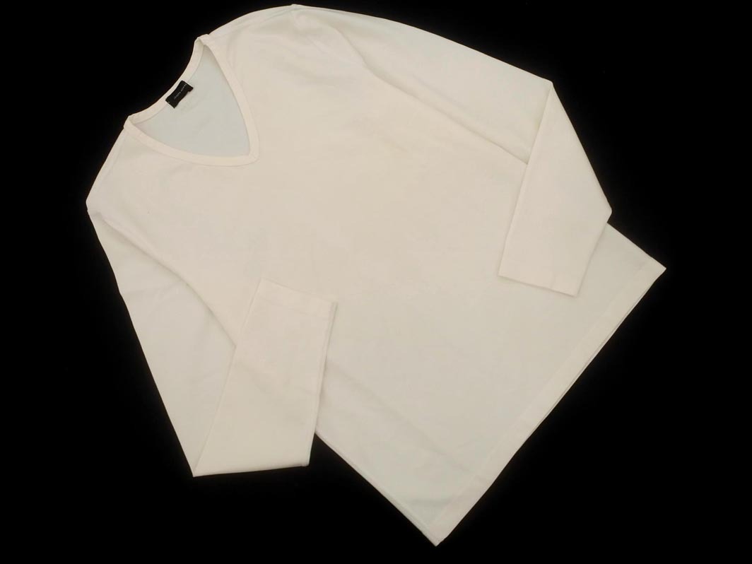 JOSEPH ジョセフ Vネック プルオーバー カットソー size48/アイボリー ◇■ ☆ fjc1 メンズ_画像1