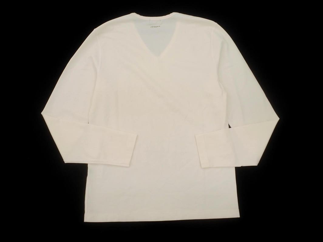 JOSEPH ジョセフ Vネック プルオーバー カットソー size48/アイボリー ◇■ ☆ fjc1 メンズ_画像4