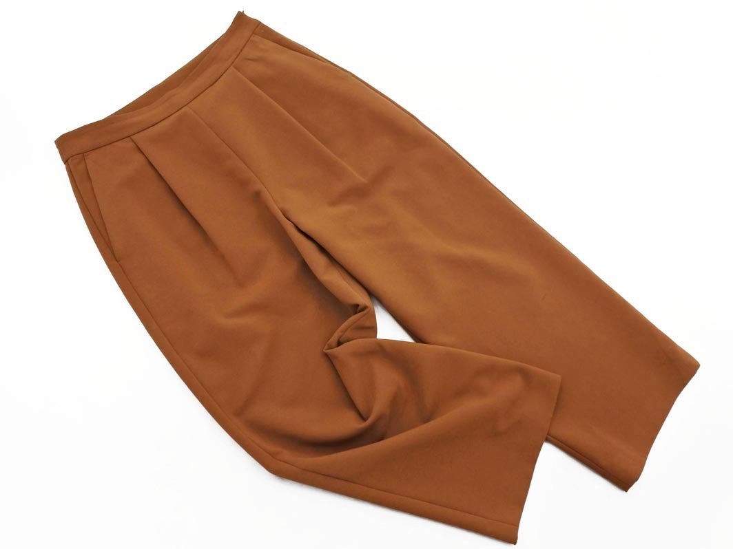 MACKINTOSH LONDON マッキントッシュロンドン テーパード パンツ size40/キャメル ■■ ☆ fjc1 レディース_画像1