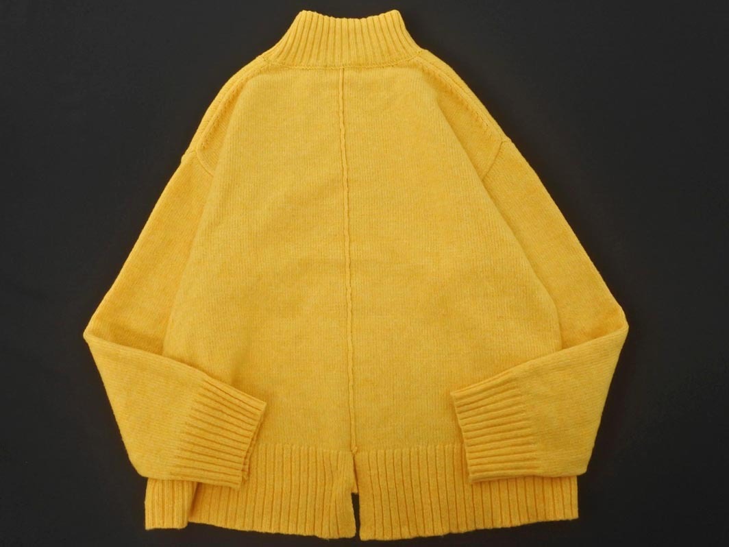 a day in the life アデイインザライフ ユナイテッドアローズ モックネック ニット セーター 黄 ◇■ ☆ fjc1 レディース_画像5