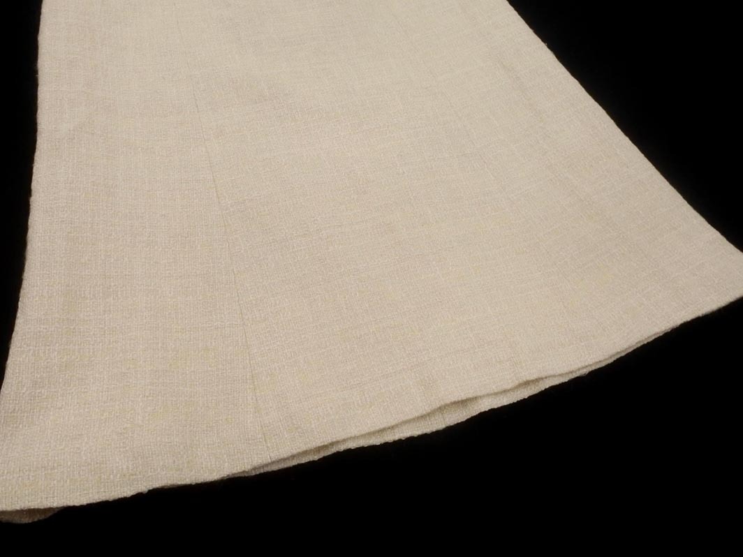 кошка pohs OK UNTITLED Untitled твид A линия юбка-трапеция size2/ "теплый" белый *# * fjc1 женский