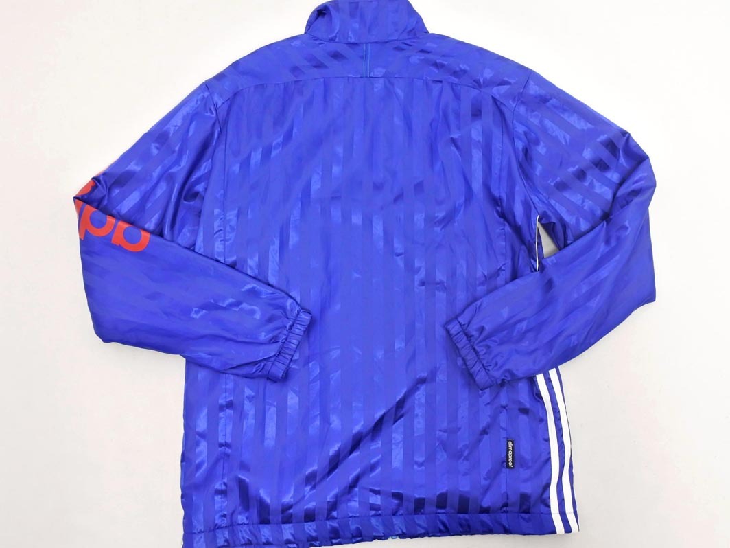 adidas アディダス 裏起毛 トラック ジャージ上下 セットアップ sizeM/青 ◇■ ☆ fjc2 メンズ_画像5