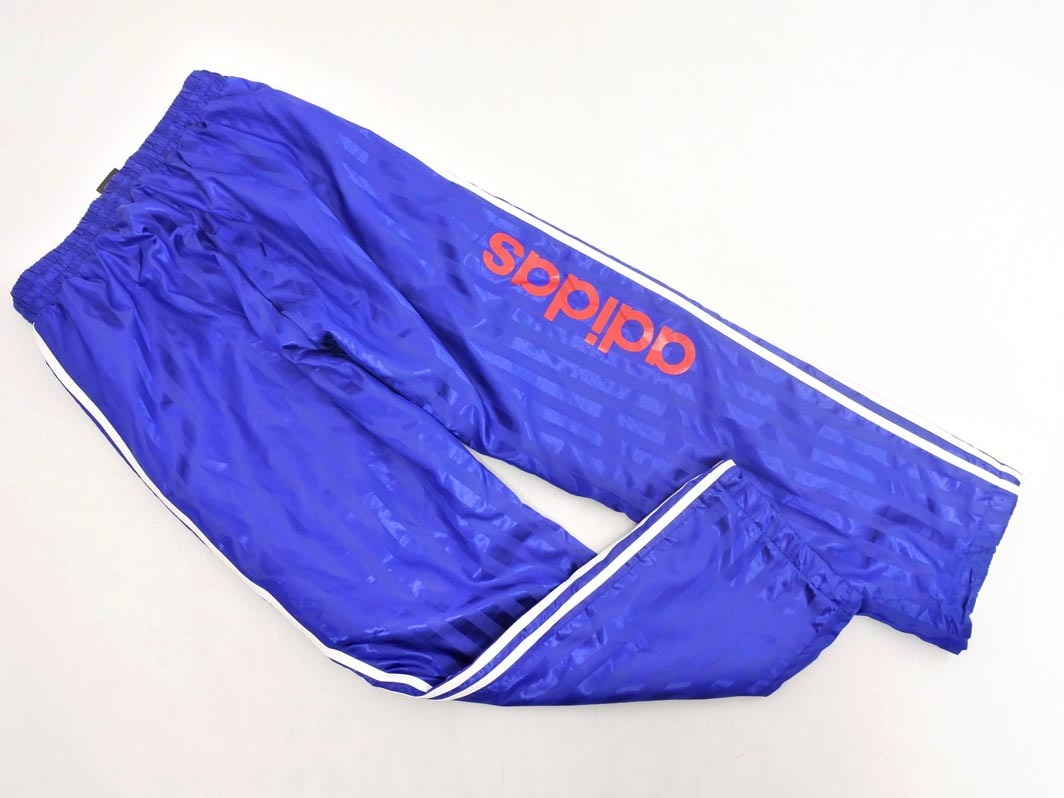 adidas アディダス 裏起毛 トラック ジャージ上下 セットアップ sizeM/青 ◇■ ☆ fjc2 メンズ_画像9