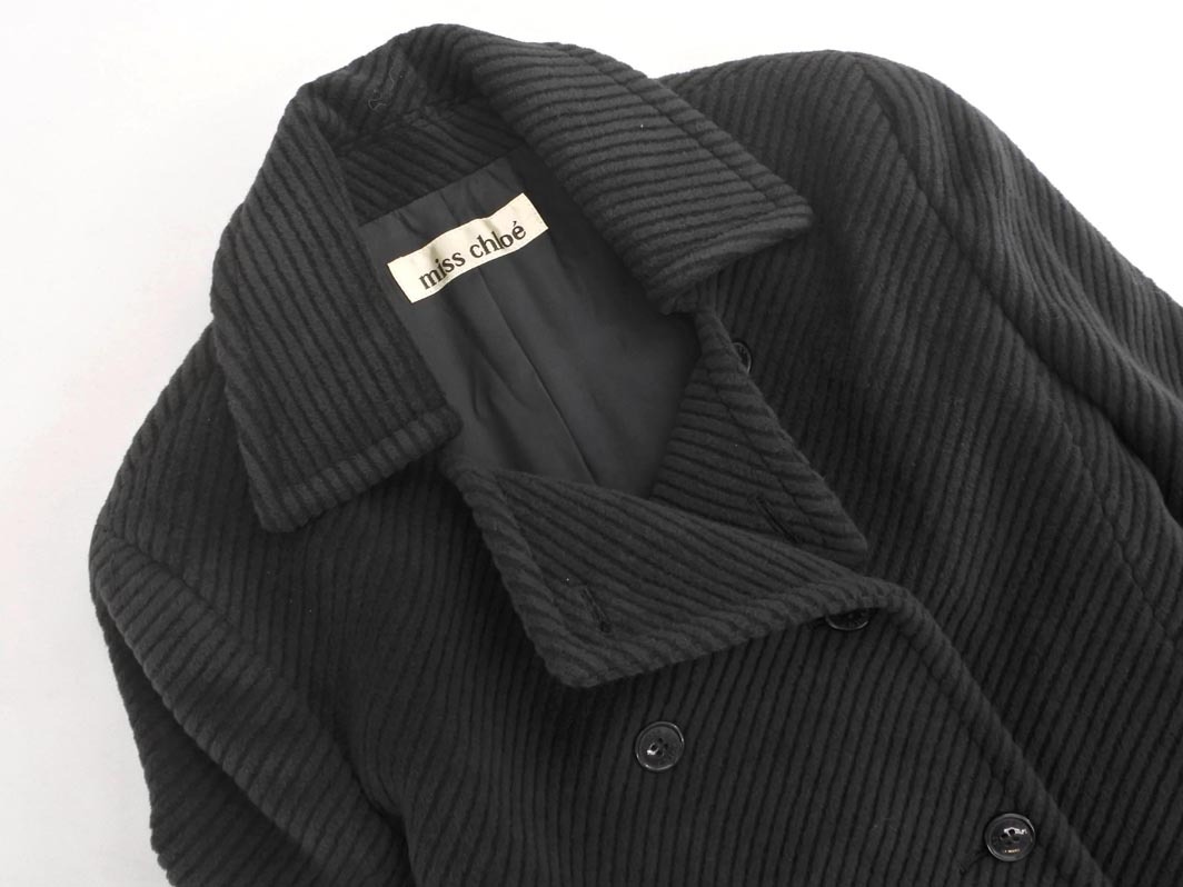 miss chloe ミスクロエ アンゴラ混 ジャケット size40/グレー ◇■ ☆ fjc2 レディース_画像2