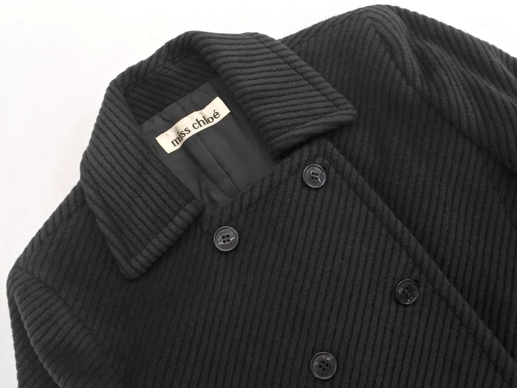 miss chloe ミスクロエ アンゴラ混 ジャケット size40/グレー ◇■ ☆ fjc2 レディース_画像9